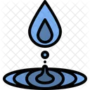 Waterdrop Yoga Liquid Icon