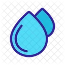 Waterdrop Extraction Water Icon