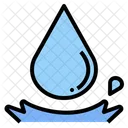 Waterdrop-rain-raindrop-water-moisture  Icon
