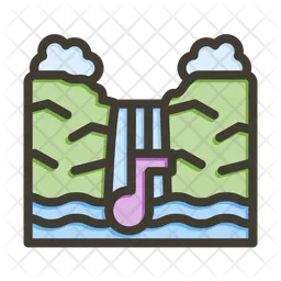 Waterfall  Icon