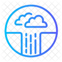 Waterfall Water River Icon