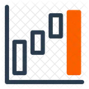 Waterfall Chart Totals Breakdown Icon