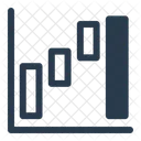 Waterfall Chart Totals Breakdown Icon