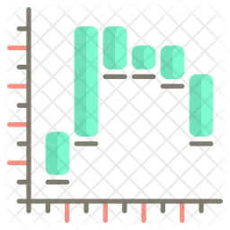 Waterfall chart  Icon