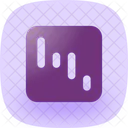 Waterfall Down Icon