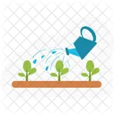 Watering Plant Earth Day Icon