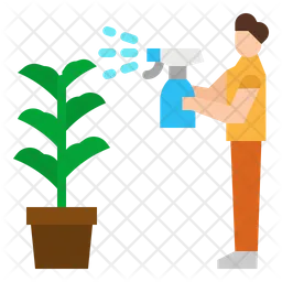 Watering Plant  Icon