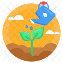 Watering Plant  Icon