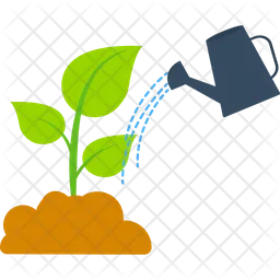 Watering plant  Icon