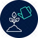 Watering Plant Farm Icon