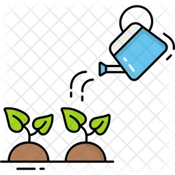 Watering Plants  Icon