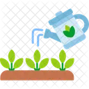 Watering Plants Can Farming Icon