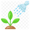 물주기 식물 원예 아이콘