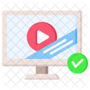 Watermark Video Protection Icon