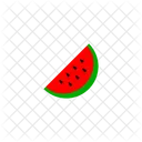 Watermelon Slice Summer Icon