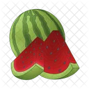 Watermelon Summer Melon Icon