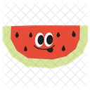 Watermelon Watermelon Slice Tropical Icon