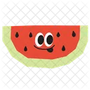 Watermelon Watermelon Slice Tropical Symbol