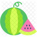 Watermelon Summer Food Icon