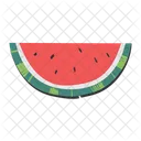 Watermelon Healthy Summer Icon