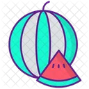 Watermelon Fruit Food Icon