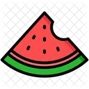 Watermelon Healthy Food Vegetarian Icon