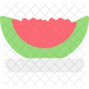 Watermelon Fruit Waste Icon