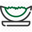Watermelon Fruit Waste Icon