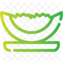 Watermelon Fruit Waste Icon