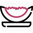 Watermelon Fruit Waste Icon