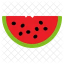 Watermelon Eat Food Icon