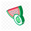 Watermelon Leaf Organic Icon