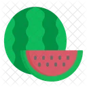 Water Melon Summer Icon