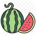 Watermelon Sweet Fruit Icon