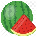Watermelon Half Piece Icon