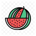 Watermelon Berry Tropical Icon