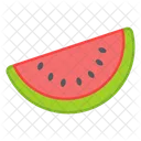 Watermelon Watermelon Slice Summer Fruit Icon