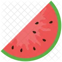 Watermelon Slice Food Icon