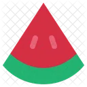 Watermelon Summer Fruit Icon