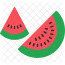 Watermelon Food Fruit Icon