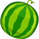 Watermelon Vector Organic Icon