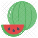 Watermelon Cantaloupe Foodstuff Icon