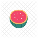 Watermelon Fruit Slide Icon