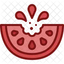 Watermelon Tropical Fruit Icon