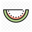 Watermelon Slice Juicy Icon