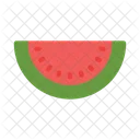 Watermelon Fruit Organic Icon