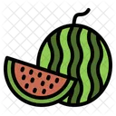 Watermelon Fruit Summer Healthy Melon Icon