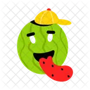 Watermelon Summer Fruit Sweet Melon Icon