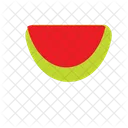 Watermelon Food Healthy Icon