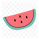 Watermelon Juicy Fruit Picnic Favorite Icon